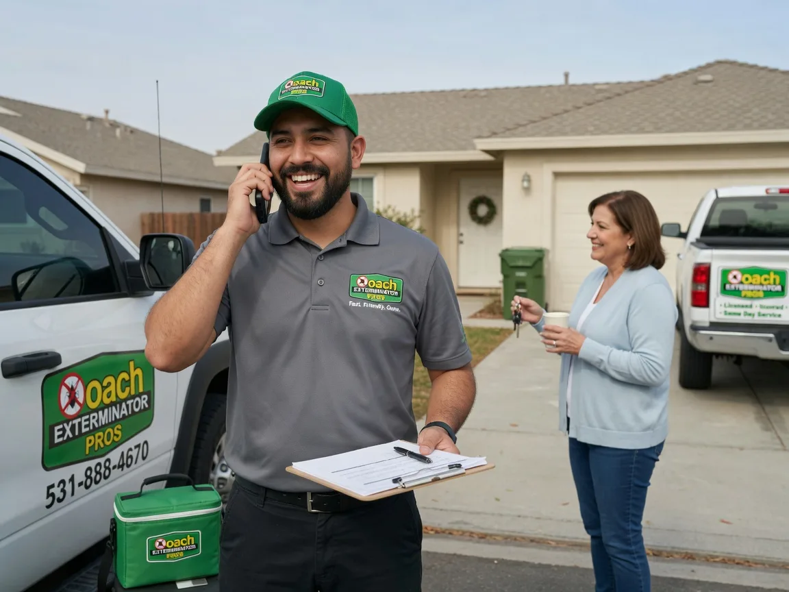 Pest Control Roach Exterminator Kitts Hill, OH FAQs